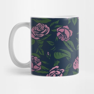 Mauve Roses Mug